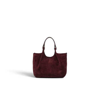 Borsa Gianni Chiarini "Dua" in camoscio con tracolla e busta interna - Mis. media - 4