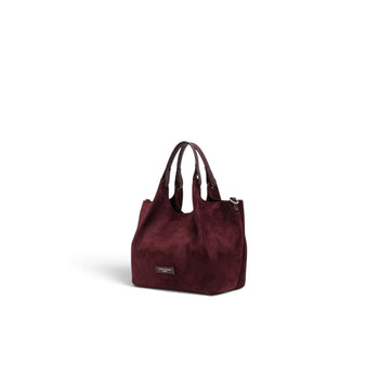 Borsa Gianni Chiarini "Dua" in camoscio con tracolla e busta interna - Mis. media - 5