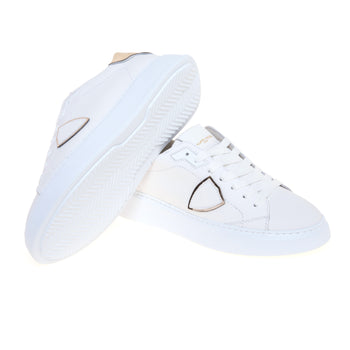 Sneaker Philippe Model Temple in pelle con talloncino effetto specchiato - 4