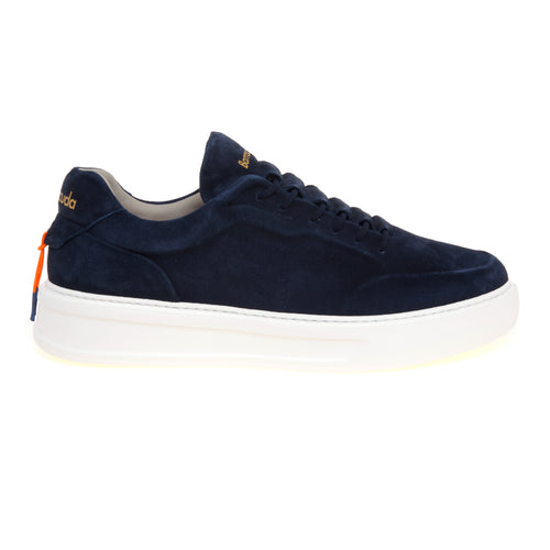 Sneaker Barracuda "Phoenix" slip-on in camoscio - 1