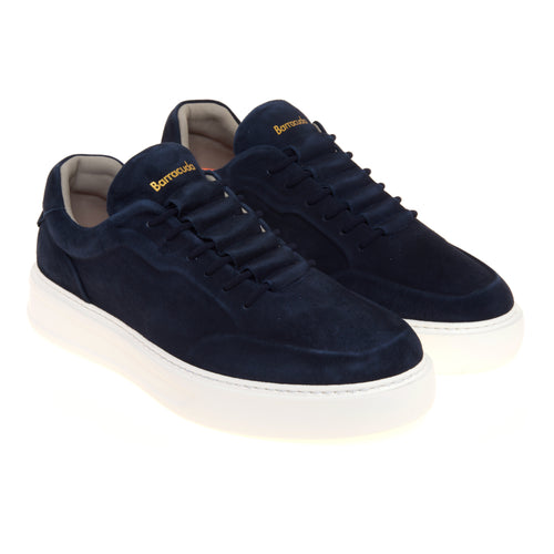 Sneaker Barracuda "Phoenix" slip-on in camoscio - 2