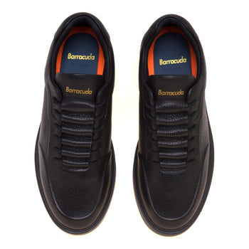 Sneaker Barracuda "Phoenix" slip-on in pelle martellata - 5
