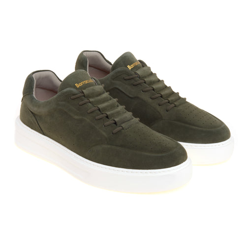 Sneaker Barracuda "Phoenix" slip-on in camoscio - 2