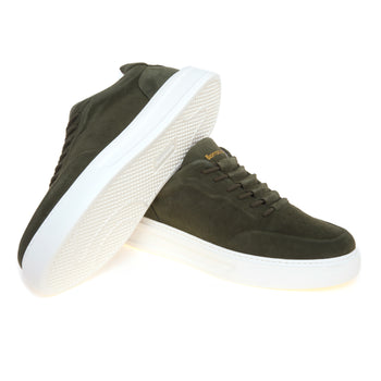 Sneaker Barracuda "Phoenix" slip-on in camoscio - 4