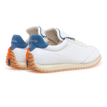 Sneaker Barracuda "Garage" in nappa e camoscio - 3