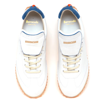Sneaker Barracuda "Garage" in nappa e camoscio - 5