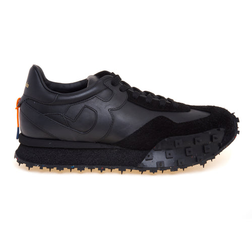 Sneaker Barracuda "impact plus" in pelle e camoscio - 1