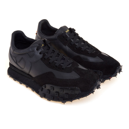 Sneaker Barracuda "impact plus" in pelle e camoscio - 2