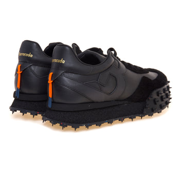 Sneaker Barracuda "impact plus" in pelle e camoscio - 3