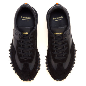 Sneaker Barracuda "impact plus" in pelle e camoscio - 5
