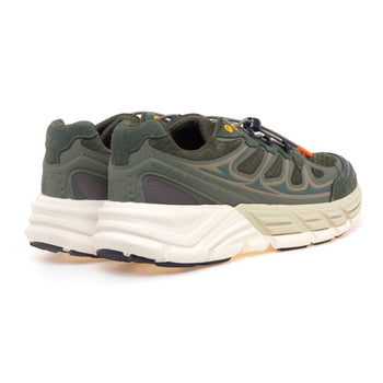 Sneaker Barracuda "Round One" in pelle e camoscio - 3