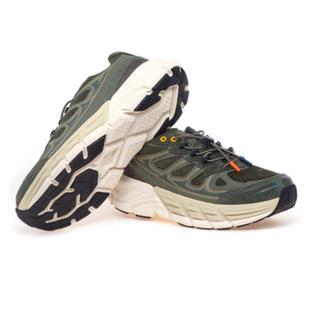 Sneaker Barracuda "Round One" in pelle e camoscio - 4