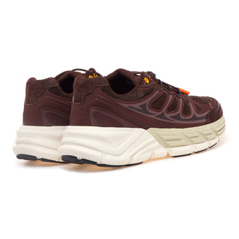 Sneaker Barracuda "Round One" in pelle e camoscio - 3