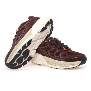 Sneaker Barracuda "Round One" in pelle e camoscio - 4