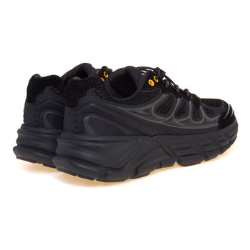 Sneaker Barracuda "Round-One" in camoscio e tessuto tecnico - 3