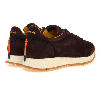 Sneaker Barracuda "Rocket" in camoscio anticato - 3