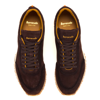 Sneaker Barracuda "Rocket" in camoscio anticato - 5