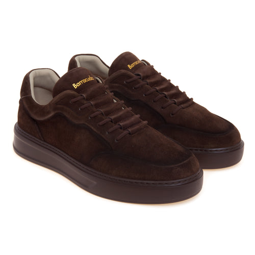 Sneaker Barracuda "Phoenix" slip-on in camoscio aerografato - 2