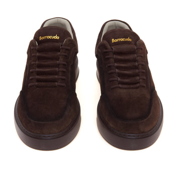 Sneaker Barracuda "Phoenix" slip-on in camoscio aerografato - 5