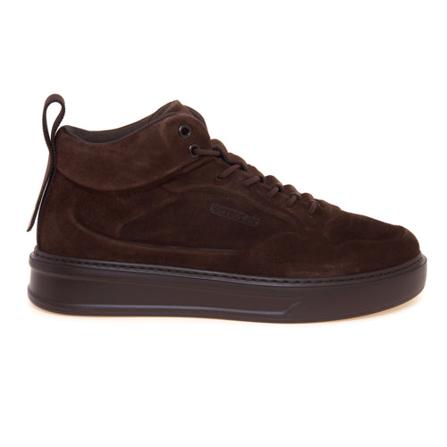 Sneaker slip-on Barracuda "Phoenix" MID in camoscio aerografato - 1