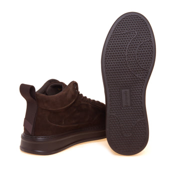 Sneaker slip-on Barracuda "Phoenix" MID in camoscio aerografato - 4