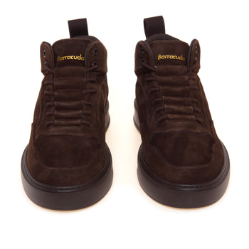 Sneaker slip-on Barracuda "Phoenix" MID in camoscio aerografato - 5