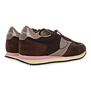 Sneaker Philippe Model Blville in camoscio e tessuto - 3