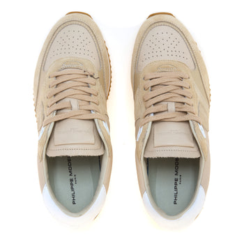Sneaker Philippe Model Blville in pelle e camoscio - 5