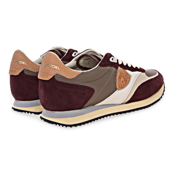 Sneaker Philippe Model Blville in camoscio e pelle - 3