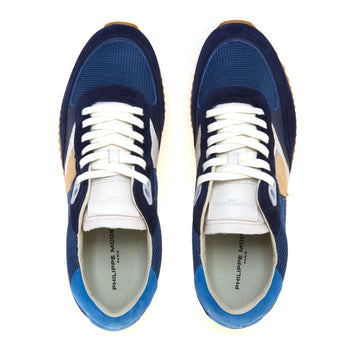 Sneaker Philippe Model Blville da uomo in camoscio e tessuto - 5