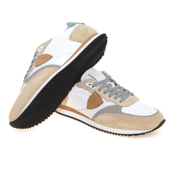 Sneaker Philippe Model Blville da uomo in camoscio e tessuto - 4