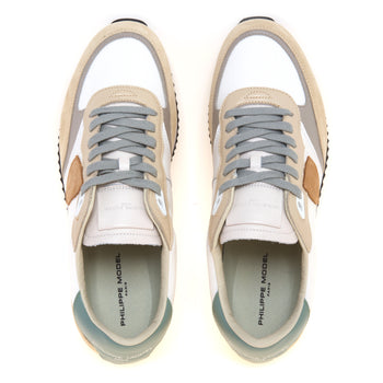 Sneaker Philippe Model Blville da uomo in camoscio e tessuto - 5