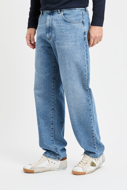 Jeans Pt Torino Rap in denim vintage relaxed fit