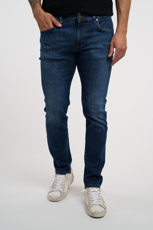 Jeans Pt Torino in cotone elasticizzato slim fit