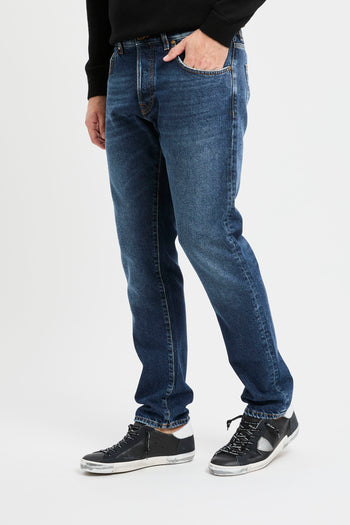 Jeans Pt Torino Breackbeat in denim effetto vintage - 3