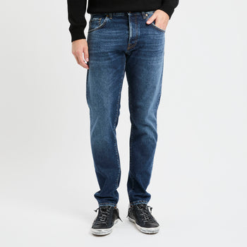 Jeans Pt Torino Breackbeat in denim effetto vintage - 7