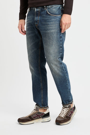 Jeans PT Torino in denim effetto vintage - 3