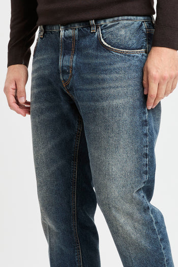Jeans PT Torino in denim effetto vintage - 4