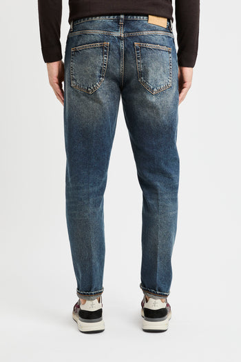 Jeans PT Torino in denim effetto vintage - 5