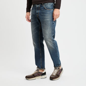 Jeans PT Torino in denim effetto vintage - 7