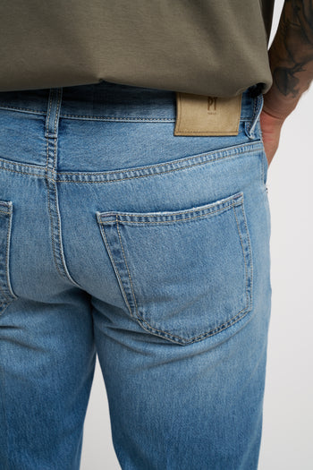 Jeans Pt Torino in denim chiaro tapered fit - 4