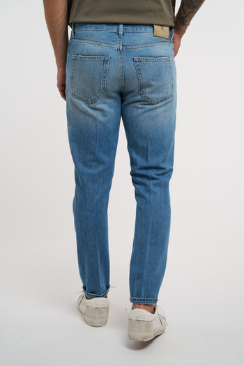 Jeans Pt Torino in denim chiaro tapered fit - 6