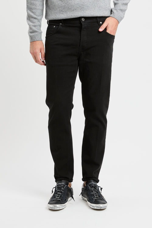 Jeans tinta unita PT Torino in cotone elasticizzato