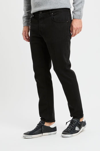 Jeans tinta unita PT Torino in cotone elasticizzato - 3