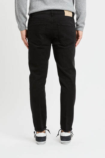 Jeans tinta unita PT Torino in cotone elasticizzato - 6