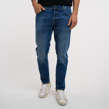 Jeans Pt Torino in denim tapered fit - 7