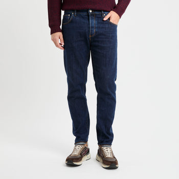 Jeans PT Torino in denim elasticizzato con lavaggio uniforme - 7
