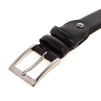 Cintura formale Gavazzeni in pelle spazzolata - 4