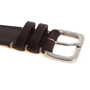 Cintura in pelle anticata Gavazzeni - 4