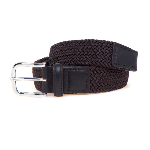 Cintura Gavazzeni "Mississipi" in tessuto treccia elasticizzata